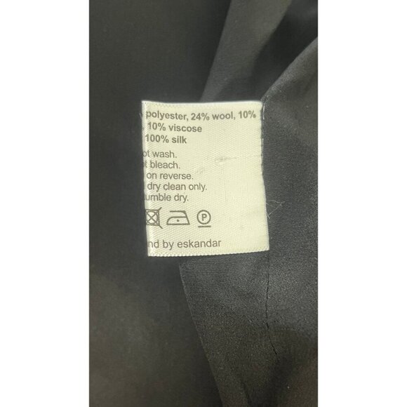 Eskandar O/S LUX Oversized Rich Tweed Boucle Coat Jacket 0 - Picture 14 of 14